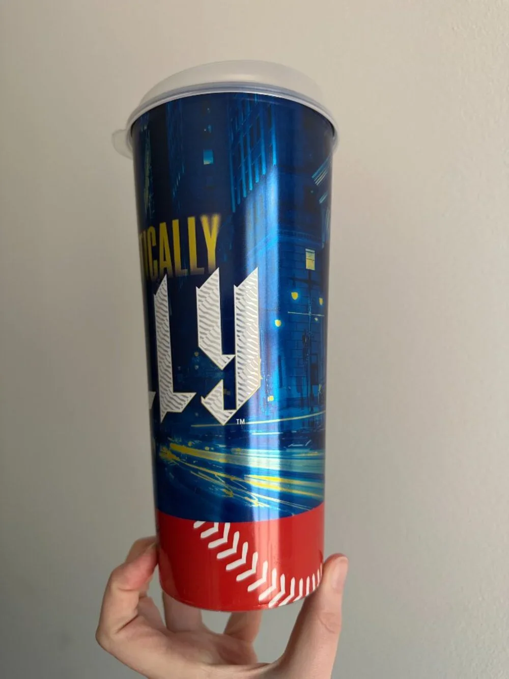 PHILLIES Unapologetically Philly City Connect Blue 2025 Souvenir Cup & Lid 44oz